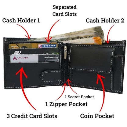 Premium Multilayer Customized Wallet for Mens
