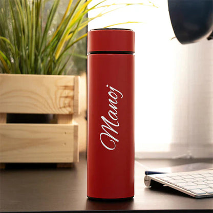 Personalized Temperature Bottle With Smart Display