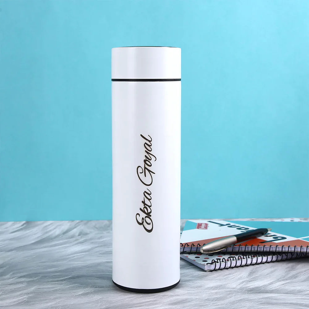 Personalized Temperature Bottle With Smart Display