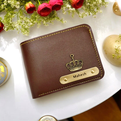 Customized Wallet With Name & Charm