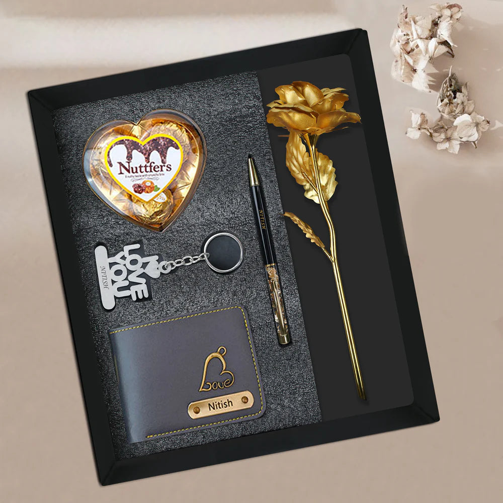 Valentine’s Special Personalized Gift Hamper – Luxury Made Personal