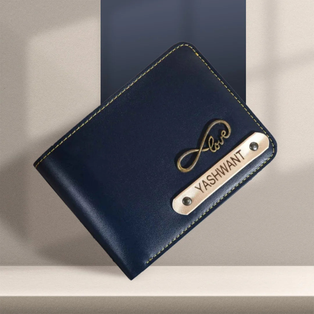 Customized Wallet With Name & Charm