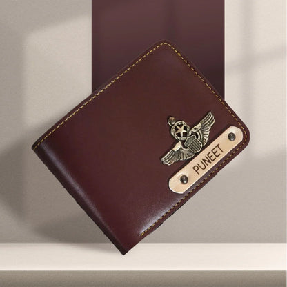 Customized Wallet With Name & Charm