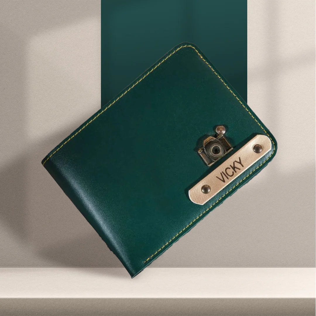 Customized Wallet With Name & Charm