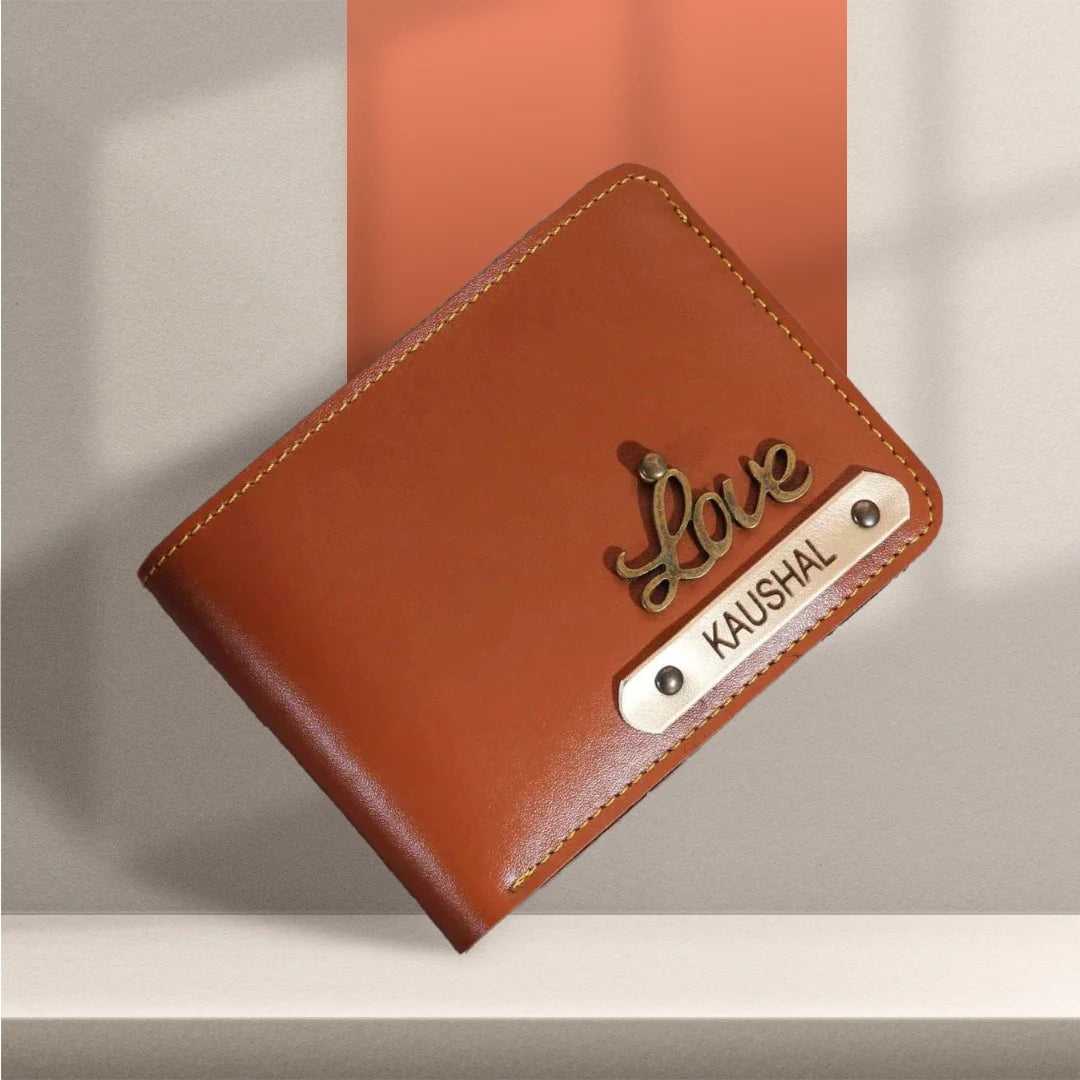 Customized Wallet With Name & Charm
