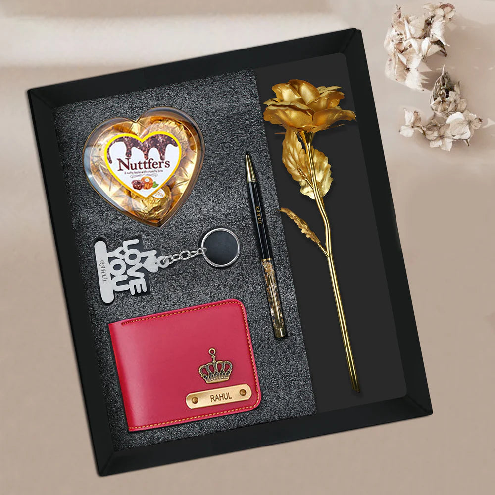 Valentine’s Special Personalized Gift Hamper – Luxury Made Personal